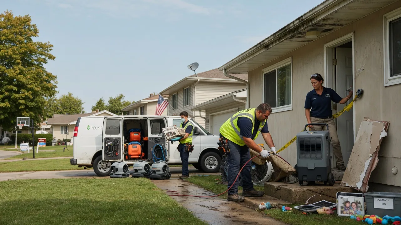 Water Damage Restoration in Luxemburg, WI near me
